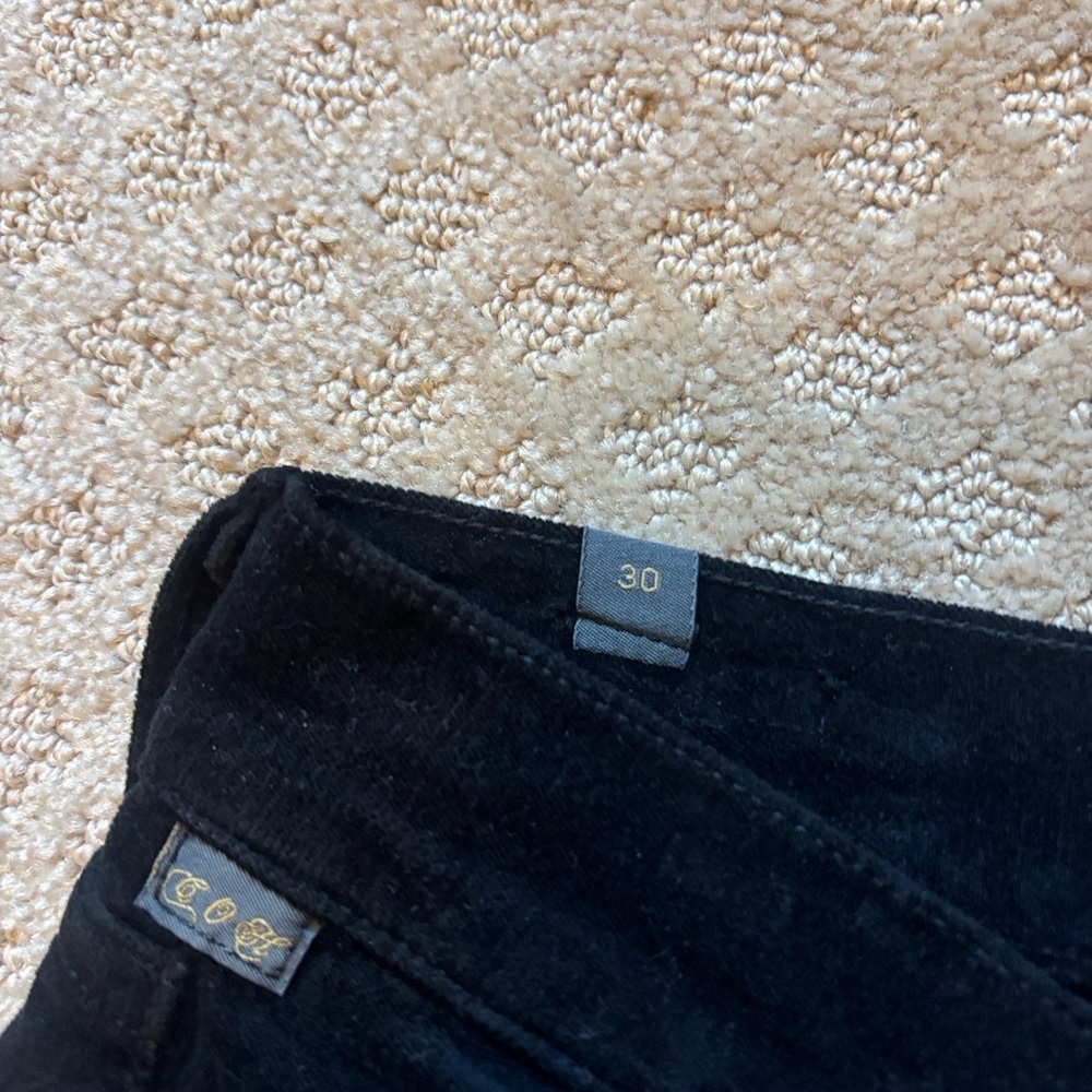 Citizens of Humanity Black Corduroy Skinny Leg Jeans - Picture 9 of 10